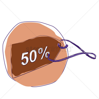 50 percent discount tag 50 percent discount tag