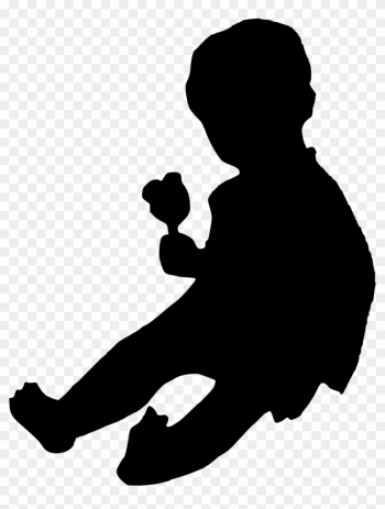 6 Baby Silhouette - Baby Silhouette Png