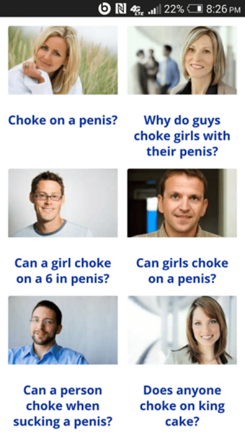 6 N 4 22% D 826 PM Choke on a Penis Why Do Guys Choke Girls With ...