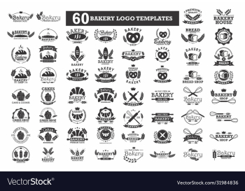 60 bakery logo templates