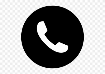 619 940 - Phone Icon Black Circle