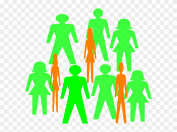 7 In 10 People Clip Art - Illustration 7 In 10 People Clip Art - Illustration