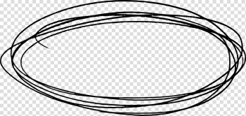 8 Oval Scribble Banner (PNG Transparent) | OnlyGFX.com