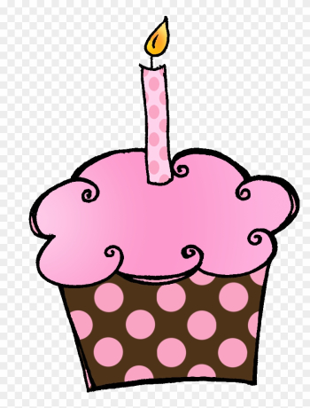 8th Birthday Cake Happy Birthday Clip Art Clip 2 Image - Pink Cupcake Birthday Clipart