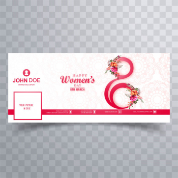 8th march international happy womens day facebook cover banner Free Vector 8th march international happy womens day facebook cover banner Free Vector