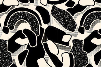 90&rsquo;s Black Memphis background design | Free Photo - rawpixel