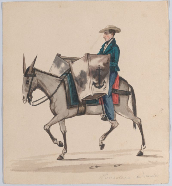 A baker on horseback, from a group | Free Photo - rawpixel A baker on horseback, from a group | Free Photo - rawpixel