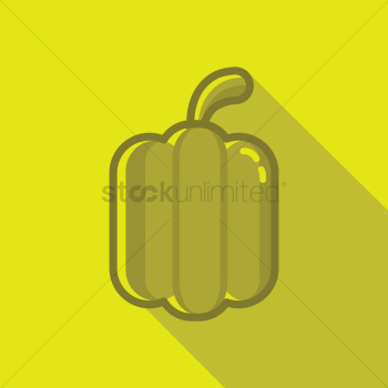 A bell pepper A bell pepper