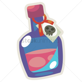 A bottle of poison