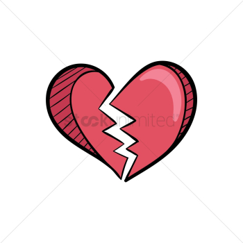 A broken heart A broken heart