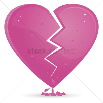 A broken heart A broken heart