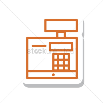 A cash register A cash register