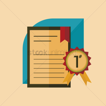 A certificate A certificate