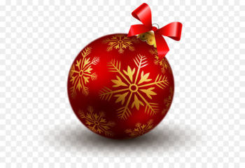 A Christmas Carol The Last Chance Christmas Ball Christmas ornament - Transparent Red Christmas Ball PNG Clipart 