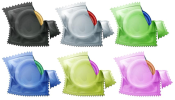 A collection of condoms