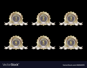 a collection of various year warranty badge a collection of various year warranty badge