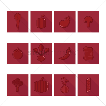 A collection of vegetables A collection of vegetables