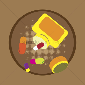 A container of pills A container of pills