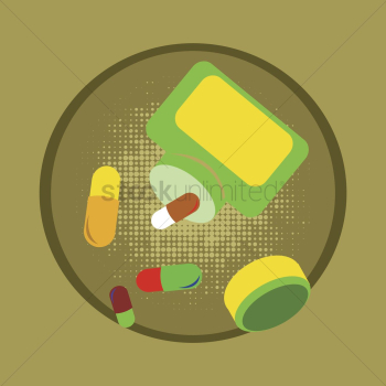 A container of pills A container of pills