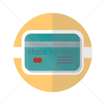 A credit card A credit card
