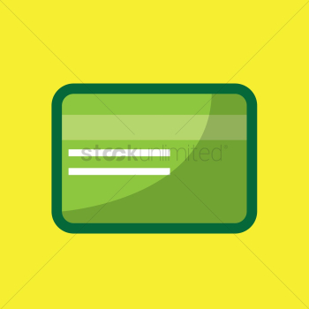 A credit card A credit card
