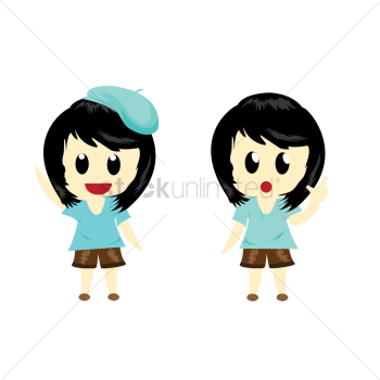 A cute girl A cute girl