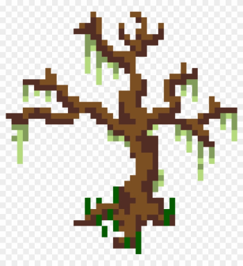 A Dead Tree - Dead Tree Pixel Art