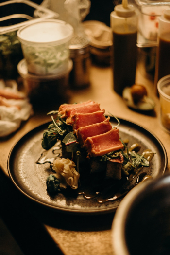 A Delicious Dish On Platter A Delicious Dish On Platter