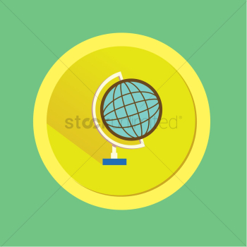 A desk globe A desk globe