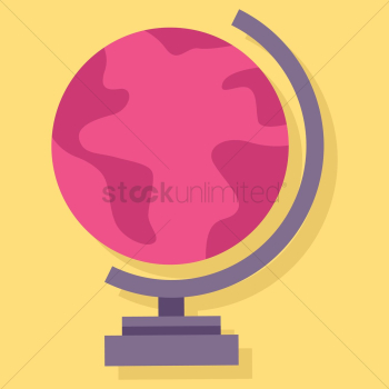 A desk globe A desk globe
