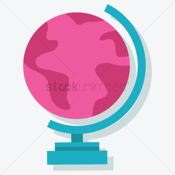 A desk globe A desk globe