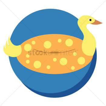 A duck round float A duck round float