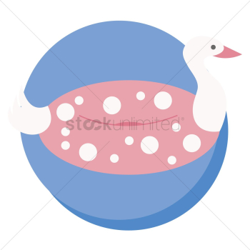 A duck round float A duck round float