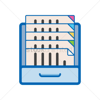 A file cabinet A file cabinet