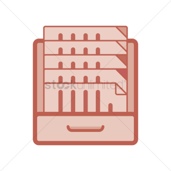 A file cabinet A file cabinet