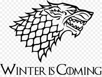 A Game of Thrones Bran Stark House Stark Decal - winter is coming 