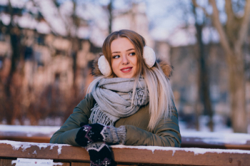 A girl winter portrait 5 A girl winter portrait 5