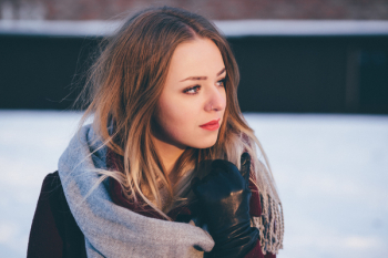 A girl winter portrait 6 A girl winter portrait 6