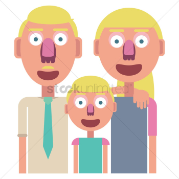 A happy family A happy family