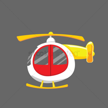 A helicopter