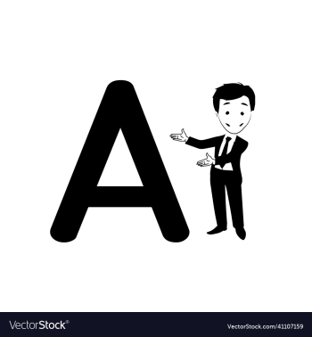a letter logo template a letter logo template
