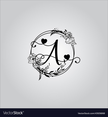 a letter logo with white background a letter logo with white background