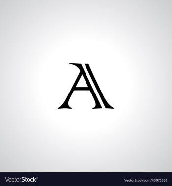 a letter logo with white background a letter icon a letter logo with white background a letter icon