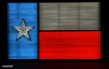 A neon version of the Texas &quot;Lone Star&q.. | Free public domain photo - 434257