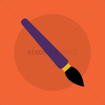A paintbrush