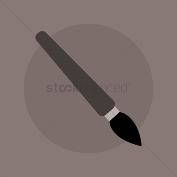 A paintbrush