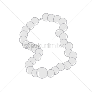 A pearl necklace A pearl necklace