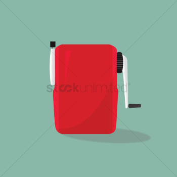A pencil sharpener A pencil sharpener