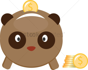 A piggy bank A piggy bank