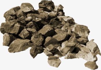A Pile Of Rubble Head, Head Clipart, Gravel Head, Stone PNG ...